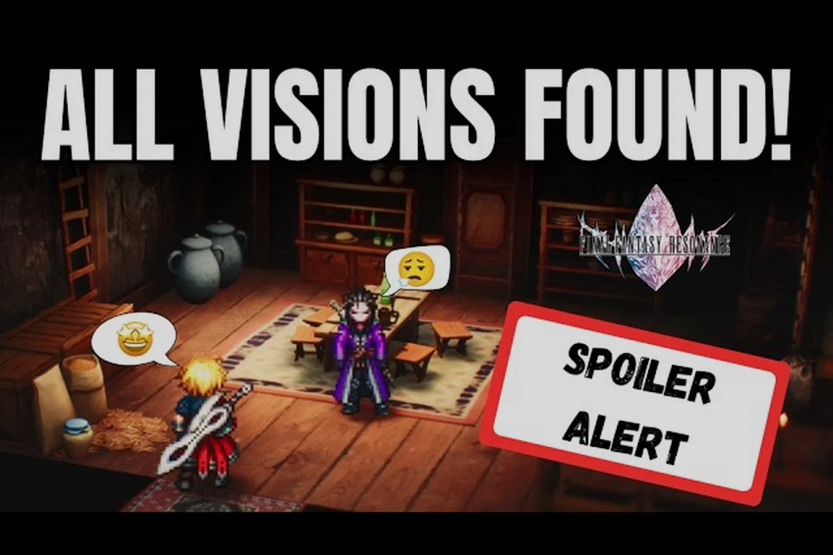 FINAL FANTASY RESONANCE Best Visions for Each Character Role